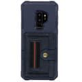 Smidigt Skal med Kortfack - Samsung Galaxy S9 Plus Blå
