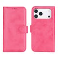 iPhone 17 Pro Max Plånboksfodral med Skalfunktion & Magnet  LEMAN Rosa