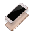 Miniatyrbillede 9 af 11: Smart Dubbelsidigt silikonfodral med TOUCHFUNKTION iPhone 7 PLUS Genomskinlig