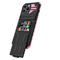 Pikkukuva 7 / 11: iPhone 13 Pro Max Plånboksfodral - Elegant Design med Militärklassat Skydd Rosa