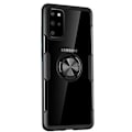 Pikkukuva 2 / 11: Stilsäkert Skyddsskal med Ringhållare - Samsung Galaxy S20 Plus Blå