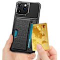 Miniatyrbilde 4 av 10: iPhone 13 Pro Plånboksfodral - Tunn Design med Maximal Funktion