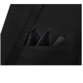 Miniatyrbilde 7 av 11: Stilsäker Pocket Square Kavaj Bröstnäsduk Svart