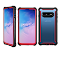 Pikkukuva 4 / 11: Stötdämpande Stilsäkert ARMY Fodral - Samsung Galaxy S10 Plus Kamouflage Rosa