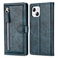 Miniatyrbilde 8 av 11: iPhone 13 - Plånboksfodral med 5 Kortplatser & Myntfack Mörkbrun