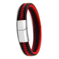 Miniatyrbillede 2 af 7: Stilrent Flätat Slittåligt Unisex Armband Kaffe