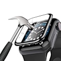 Miniatyrbild 9 av 11: Skärmskydd 3-PACK 3D Full-Glue Apple Watch Series 7/8 41/45mm Transparent 41mm