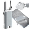 Pikkukuva 1 / 4: Lättanvänt Multifunktionellt 5in1 Rengöringskit Airpods Dator Grå