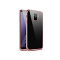 Miniatyrbild 4 av 11: Samsung Galaxy A8 2018 - Silikonskal i Plated-utförande Blå