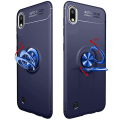Miniatyrbilde 7 av 11: Samsung Galaxy A10 - Robust Skal med Ringhållare Röd/Röd