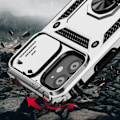 Miniatyrbild 9 av 11: iPhone 12 mini - Multifunktionellt Skal med Extra Säkerhet och Grepp Blå