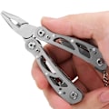 Miniatyrbillede 4 af 5: Praktisk Multifunktionell 9 i 1 Fickkniv Silver
