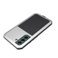 Miniatyrbild 5 av 11: Stryktåligt 360-fodral HEAVY DUTY - Samsung Galaxy S22 Silver