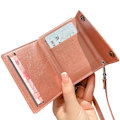 Pikkukuva 7 / 10: Smart Skal med Kortfack - Samsung Galaxy Z Flip 4 Rosa