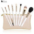 Miniatyrbillede 1 af 11: Borstset ink. 8 borstar samt l�derv�ska fr�n DUcare (ORIGINAL) Vit