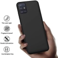 Miniatyrbillede 8 af 11: Samsung Galaxy A71 - Kraftfullt Mattbehandlat Skal Svart