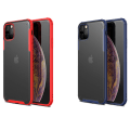 Pikkukuva 5 / 11: iPhone 11 - Robust Stilsäkert Hyrbrid Bumper Skal Röd