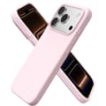 iPhone 17 Pro Max Skal  Silikon med Grepp & Klass Svart