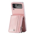 Pikkukuva 3 / 11: Tyylikäs kotelo korttipaikalla - Samsung Galaxy Z Flip 3 Grön