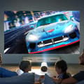 HY300 Mini Projektor  4K, Android 11, 1080P, 200 ANSI, BT5.0, Justerbar Projektion