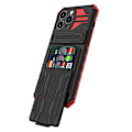 Pikkukuva 9 / 11: iPhone 13 Pro Max Plånboksfodral - Elegant Design med Militärklassat Skydd Blå