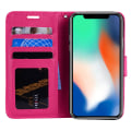 Miniatyrbilde 10 av 11: Elegant Plånboksfodral av NKOBEE för iPhone XS Max Orange