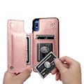Miniatyrbillede 10 af 11: Samsung Galaxy A10 - Elegant Nkobee Skal med Korthållare Brun