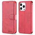 Pikkukuva 1 / 11: Praktist Stilsäkert Plånboksfodral - iPhone 14 Pro Max Röd