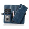 Miniatyrbillede 10 af 11: Samsung Galaxy A50 - Elegant Dubbel Plånboksfodral Mörkblå