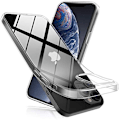 Pikkukuva 5 / 7: Stötdämpande Floveme Silikonskal - iPhone 12 Pro Max Transparent