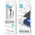 Pikkukuva 1 / 3: USB-Ligtning/Iphone kabel 1m 2.4A ip7/i8/xr/11/12