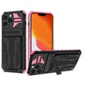 iPhone 13 Pro Max Plånboksfodral - Elegant Design med Militärklassat Skydd Rosa