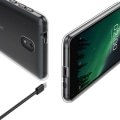 Pikkukuva 3 / 5: Stilsäkert Silikon Skyddsskal - Nokia 3.2 Genomskinlig