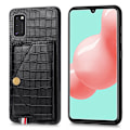 Miniatyrbillede 1 af 11: Samsung Galaxy A41 - Genomtänkt Skal med Kortfack Svart