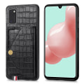 Pikkukuva 3 / 11: Samsung Galaxy A41 - Genomtänkt Skal med Kortfack Grön