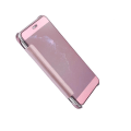 Pikkukuva 7 / 11: FLOVEMES Smarta Clear-View Fodral - Huawei P8 Lite Roséguld