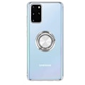 Miniatyrbillede 11 af 11: Samsung Galaxy S20 Plus - Skyddsskal med Ringhållare Blå