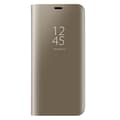 Samsung Galaxy A20E - Elegant Blanco Fodral Guld
