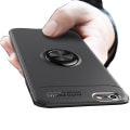 Pikkukuva 5 / 11: iPhone 7 - Stilsäkert Skal med Ringhållare (AUTO FOCUS) SVART/SVART