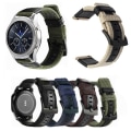Miniatyrbilde 11 av 11: Stilrene Nylonarmbånd - Samsung Galaxy Watch S3 Frontier Svart 22mm