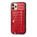 Praktiskt Skal med Kortfack - iPhone 11 Pro Max Röd
