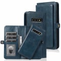 Miniatyrbillede 2 af 11: Smooth Double Wallet Case - Samsung Galaxy S10 Plus Brun