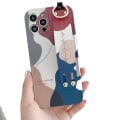 Miniatyrbilde 5 av 5: Skyddande Skal med Hållare - iPhone 12 Pro Max Grön