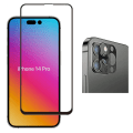 Pikkukuva 2 / 11: 3-PACK Sk�rmskydd + Kameralinsskydd 2.5D HD 0,3mm iPhone 14 Pro Transparent