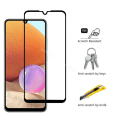 Miniatyrbillede 7 af 9: 2-PACK Galaxy A32 5G 2.5D HD 0,3mm Skärmskydd Svart