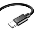 Pikkukuva 4 / 11: Baseus Type-C-Splitter (2 i 1) Adapter för Laddning och Musik Silver Silver