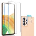 3-PACK Sk�rmskydd + Kameralinsskydd HD 0,3mm Galaxy A33 5G Transparent