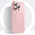 Miniatyrbillede 1 af 11: iPhone 16 Pro Max  - Magnetisk Perfektion - Skydd som Matchar Din Stil Ljusrosa