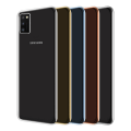 Miniatyrbillede 4 af 11: Stöttåligt Smart Silikonskal - Samsung Galaxy A41 Guld