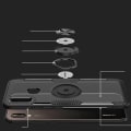 Miniatyrbillede 10 af 11: Stilsäkert Leman Skal med Ringhållare - Huawei P20 Lite Blå/Blå
